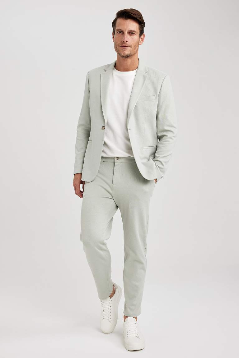 Jogger Fit Dokulu Pantolon