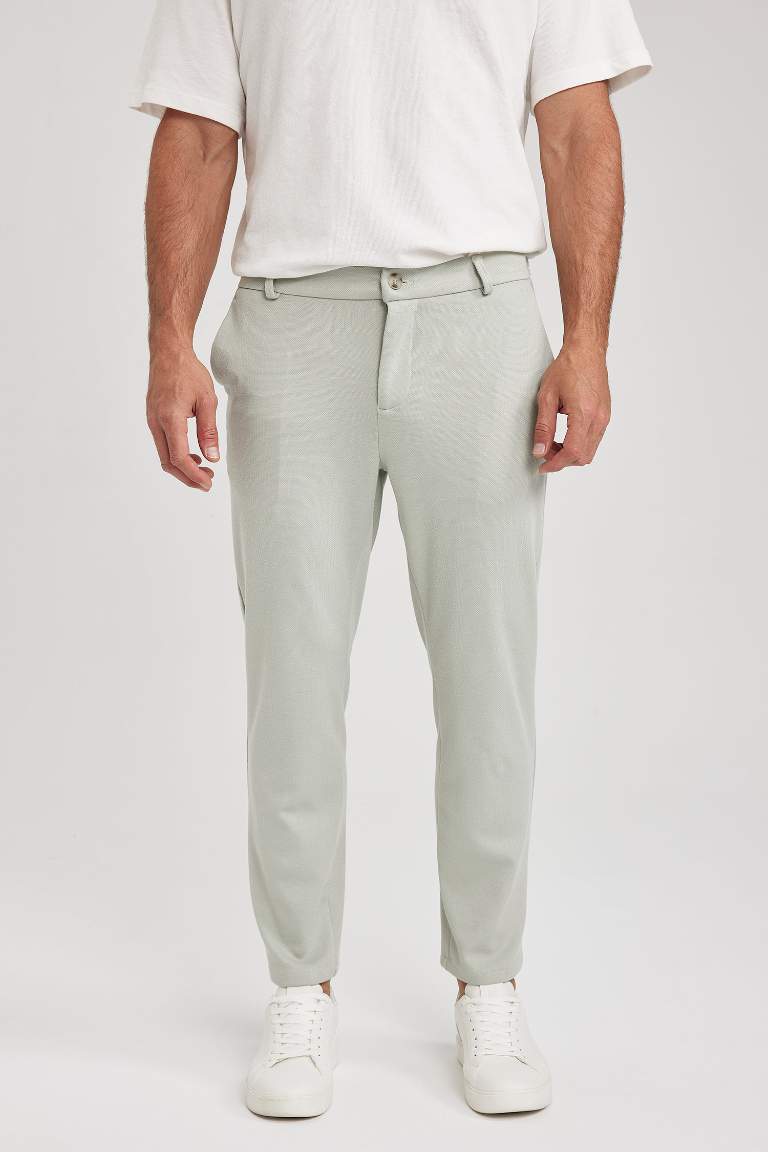 Jogger Fit Dokulu Pantolon