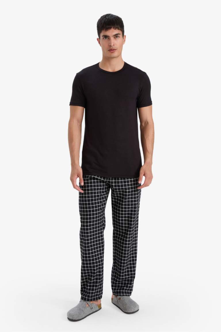 Premium Slim Fit Dar Kesim Bisiklet Yaka Modal Üst