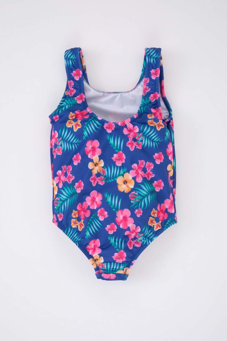 Baby Girl Floral Swimwear