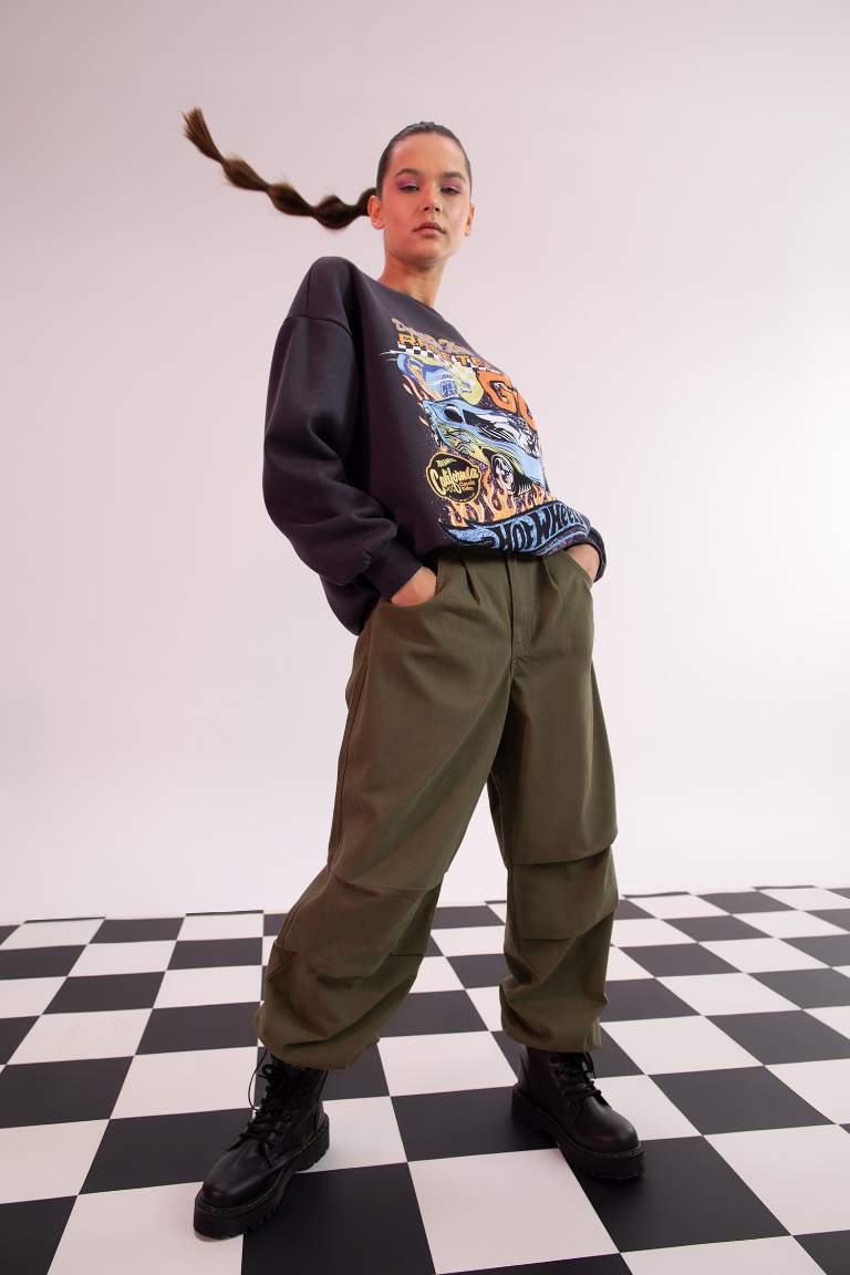 Coool Gabardin Jogger Paraşüt %100 Pamuk Pantolon