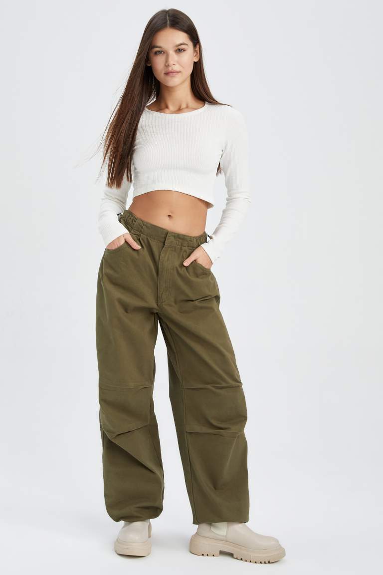 Coool Gabardin Jogger Paraşüt %100 Pamuk Pantolon