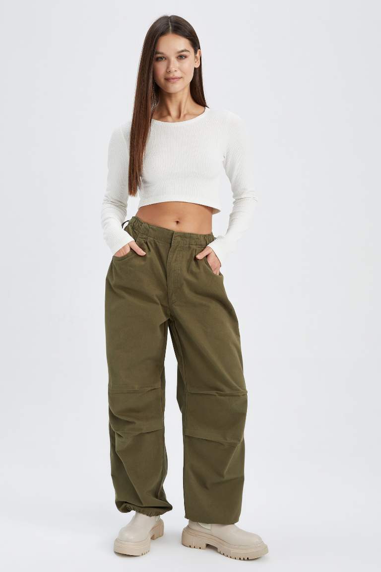 Coool Gabardin Jogger Paraşüt %100 Pamuk Pantolon