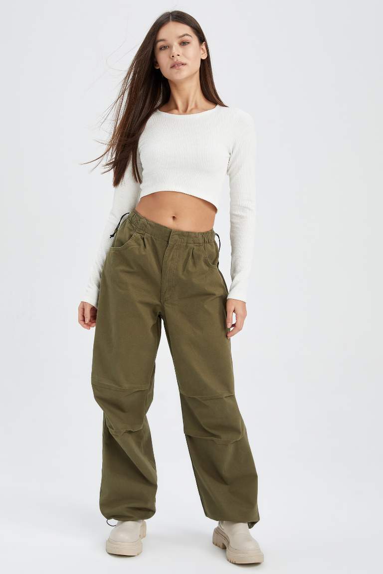 Coool Gabardin Jogger Paraşüt %100 Pamuk Pantolon