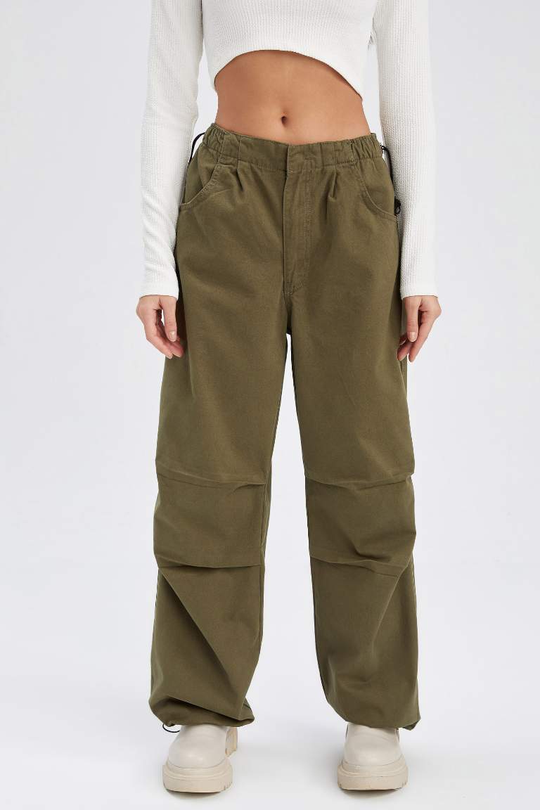Coool Gabardin Jogger Paraşüt %100 Pamuk Pantolon