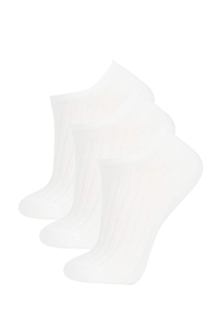 Chaussettes courtes en Coton pour Femme - 3 Paires