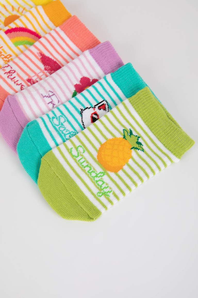 Girl 7 piece Short Socks