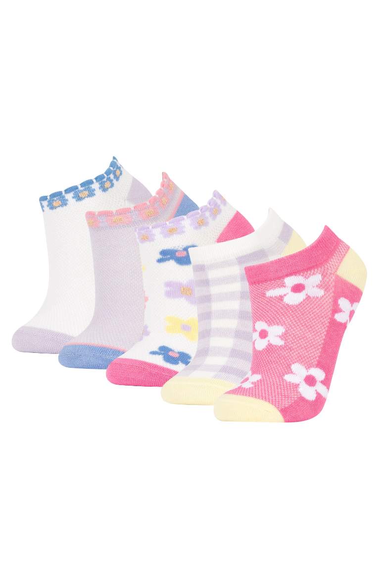 Girl 5 Piece Short Socks