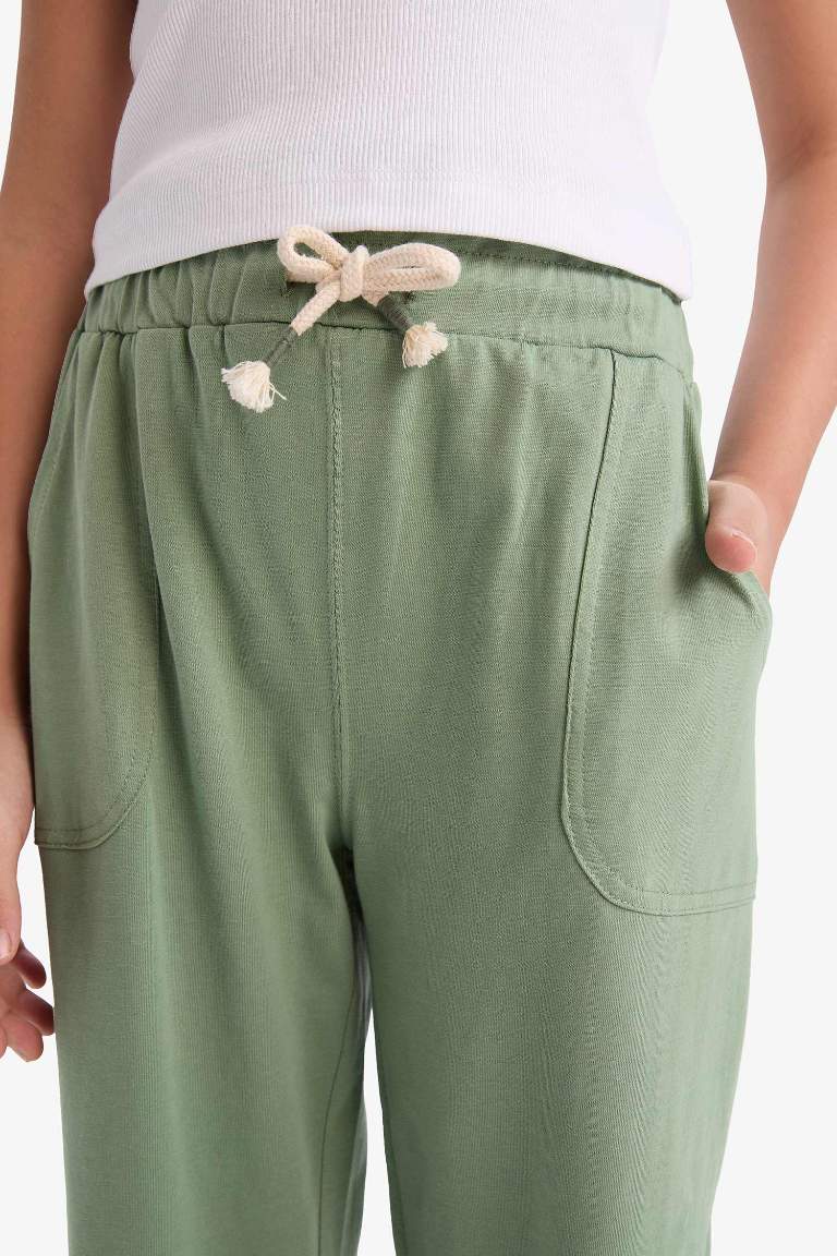 Girl Elastic Waist Sweatpants