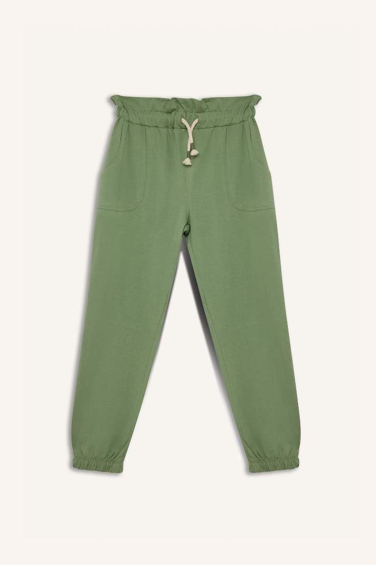 Girl Elastic Waist Sweatpants