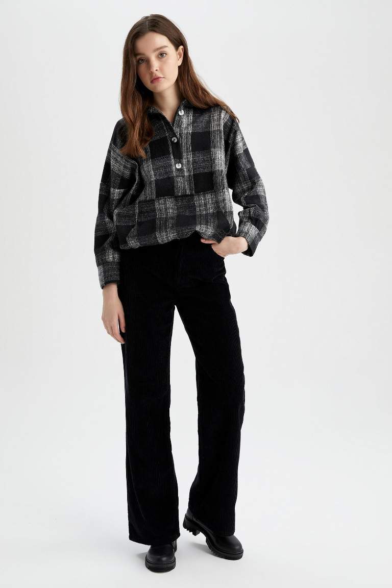 Flannel Long Sleeve Shirt