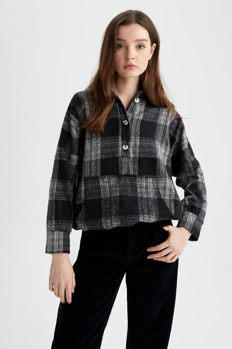 Flannel Long Sleeve Shirt