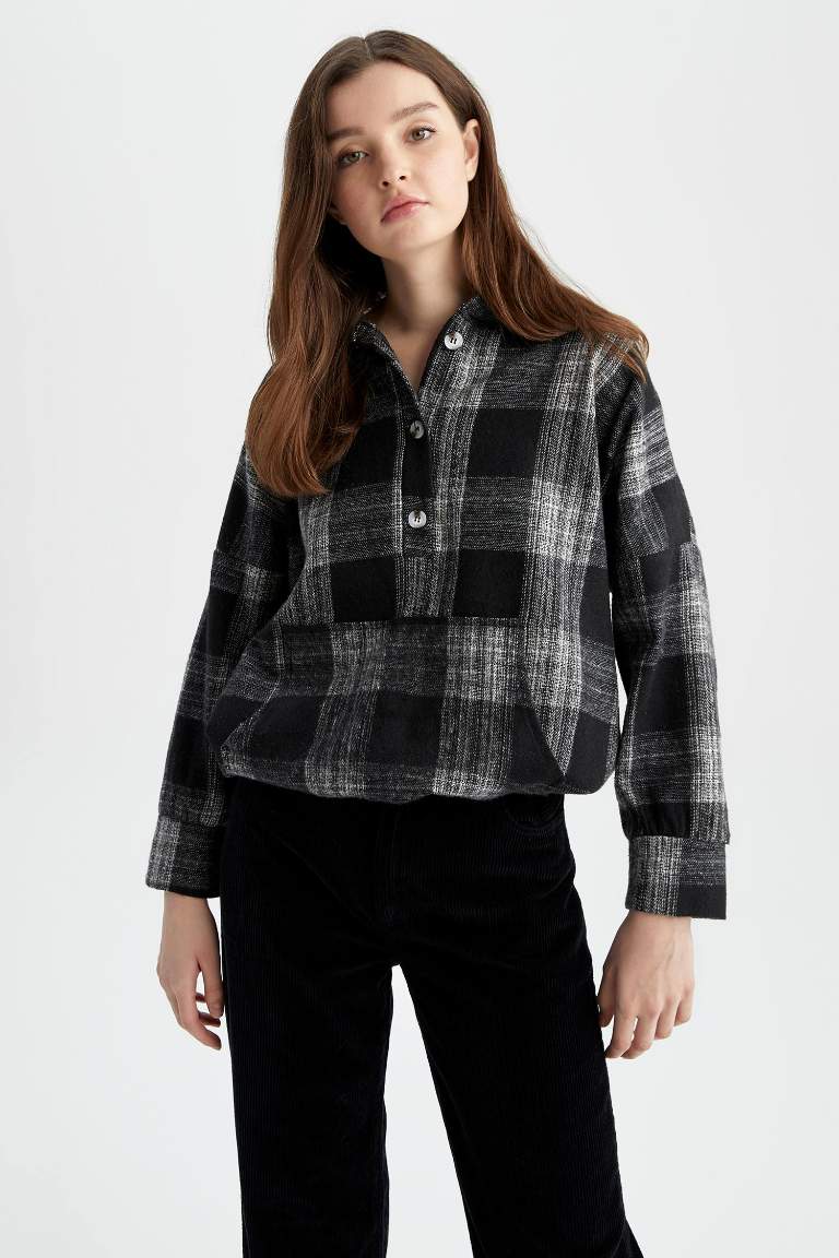 Flannel Long Sleeve Shirt