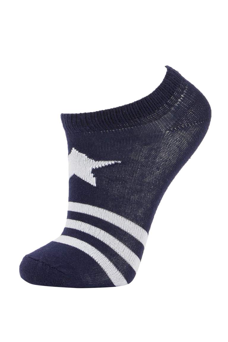 Boy 7 Pack Cotton Booties Socks