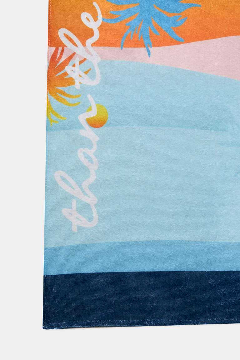 Man Cotton Beach Towel