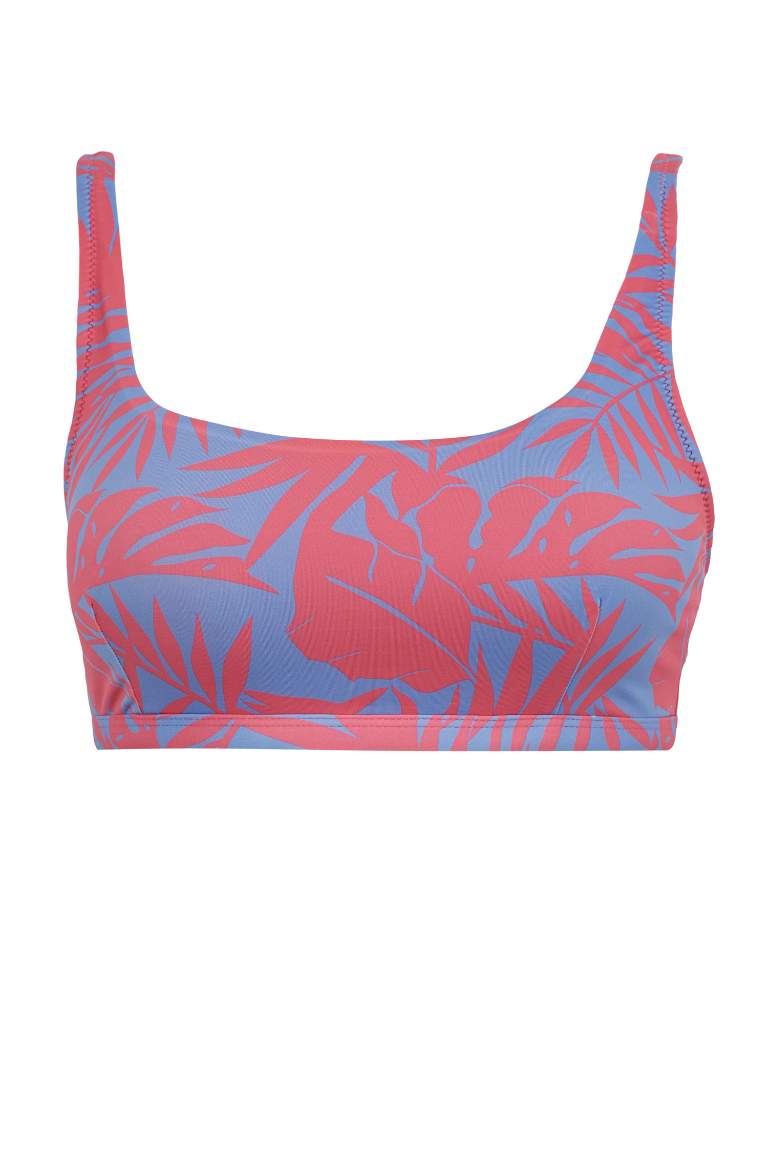 DeFactoFit Desenli Bikini Üstü