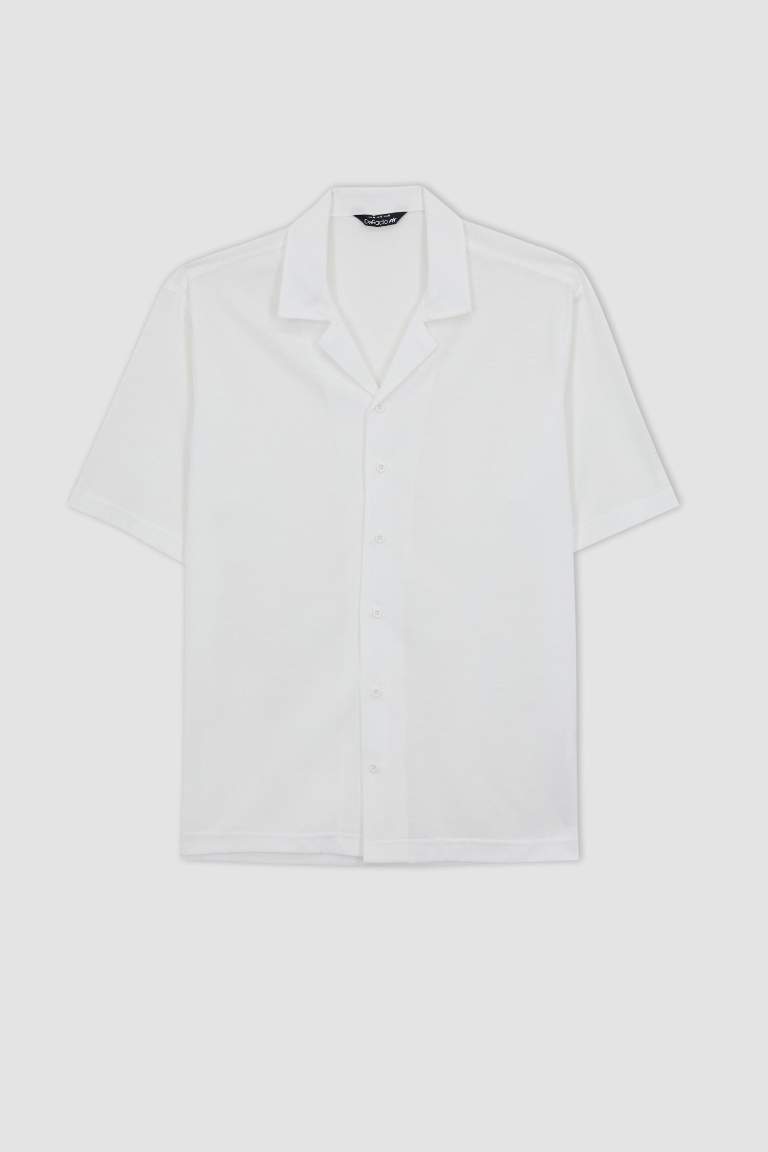 DeFactoFit Oversize Fit Apaş Yaka Sporcu Tişört