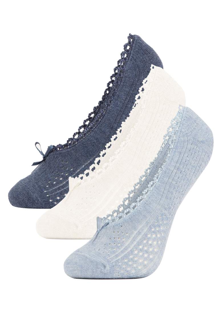 Chaussettes Coton Pour Femme - 3 Paires