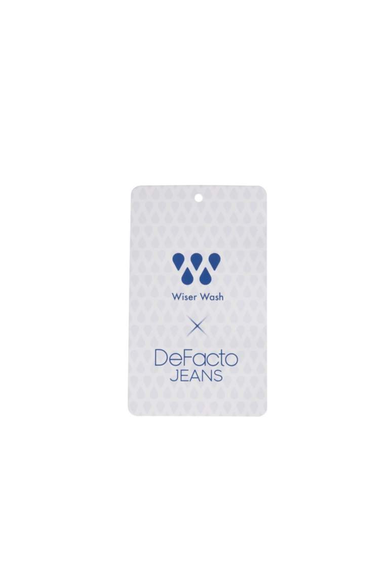 DeFacto X Wiser Wash 90's Wide Leg Jean %100 Pamuk Pantolon
