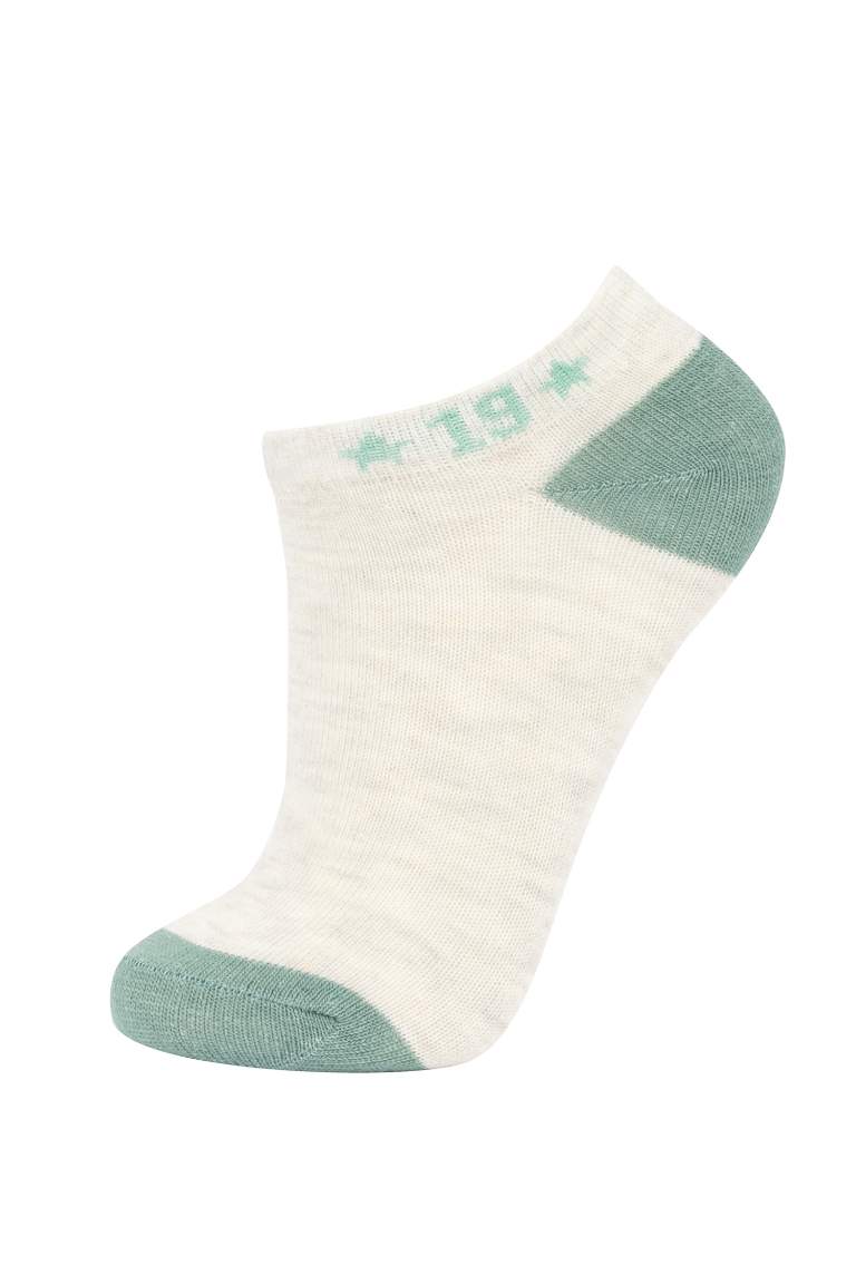 Boy 7 Pack Cotton Booties Socks