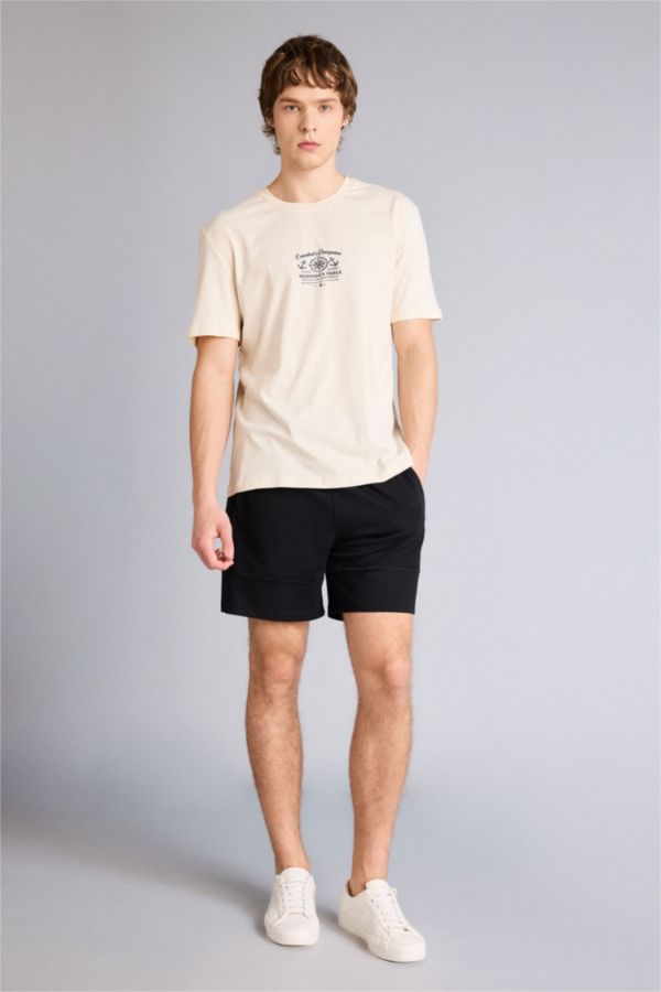Slim Fit Basic Şort