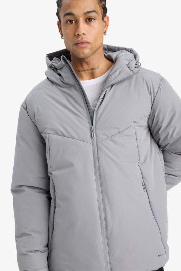 Su İtici Regular Fit Mont