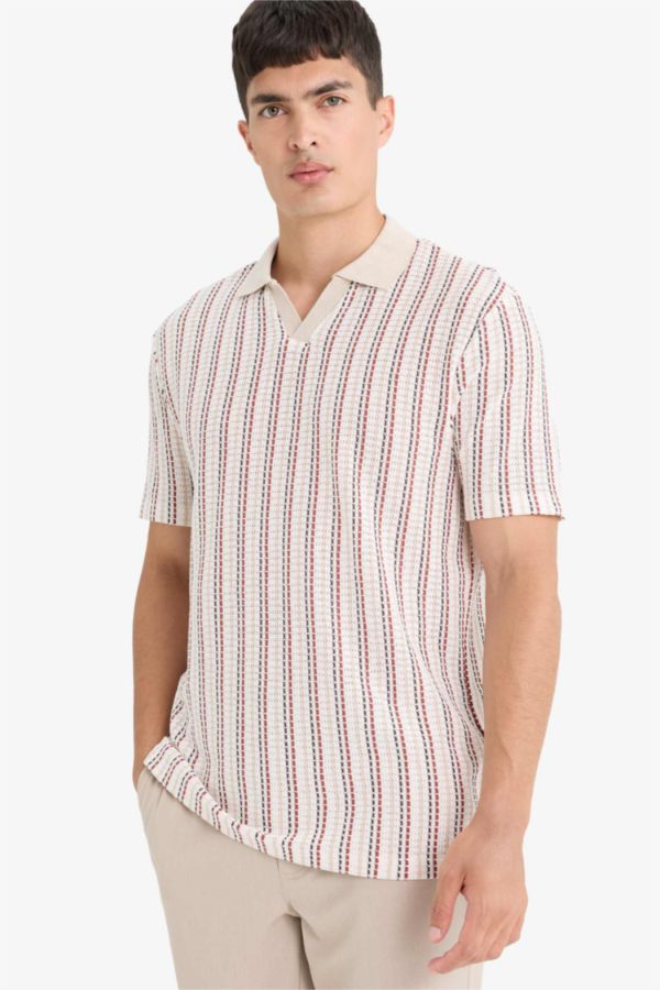 Regular Fıt Kısa Kollu Polo Tişört