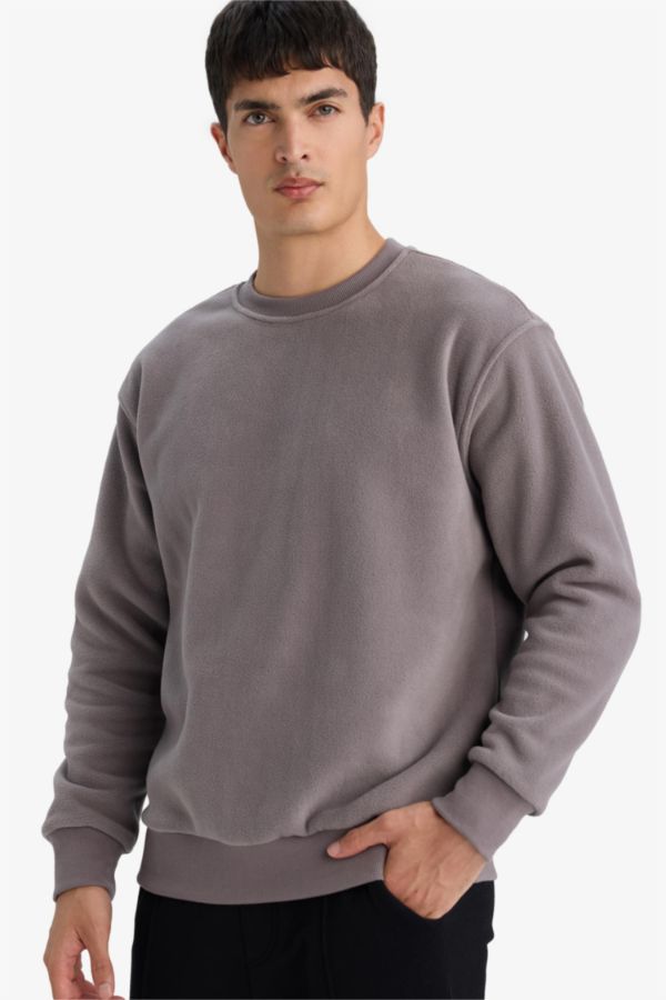 Relax Fıt Polar Sweatshirt