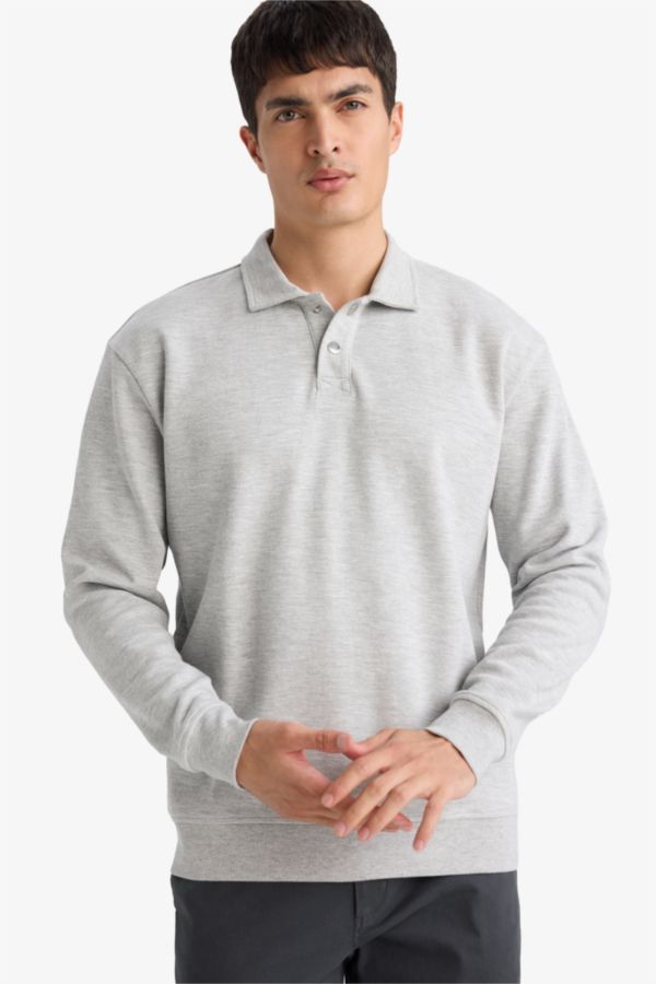 Pamuklu Regular Fıt Sweatshirt