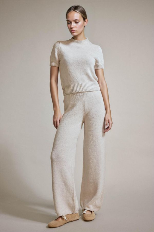 Relaxed Fit Triko Pantolon