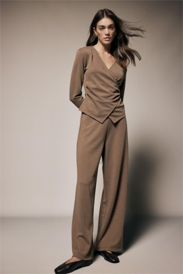 Wide Leg Pantolon