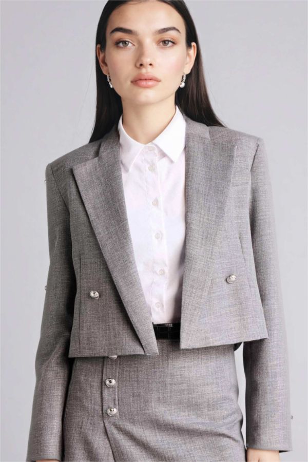 Boxy Fıt Blazer Ceket