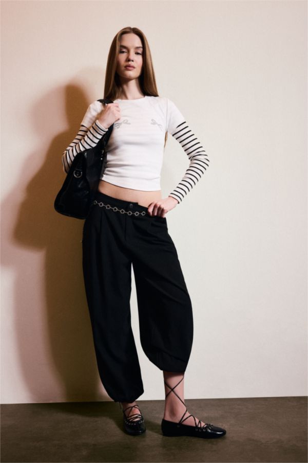 Balloon Fit Pantolon