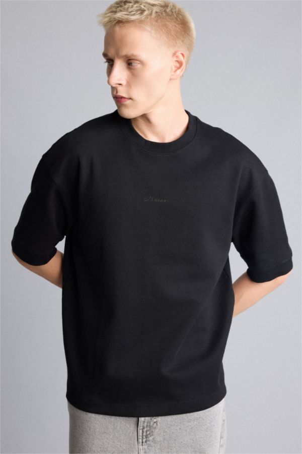 Loose Fit Kısa Kollu Baskılı Tişört