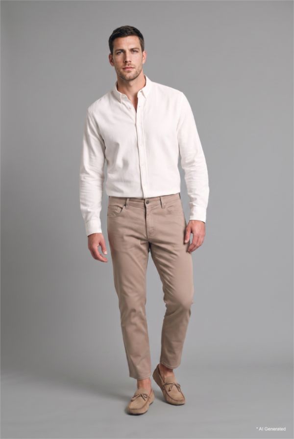 Tapered Fit Pantolon