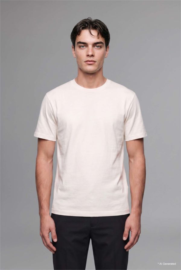 Regular Fit Bisiklet Yaka Basic Tişört