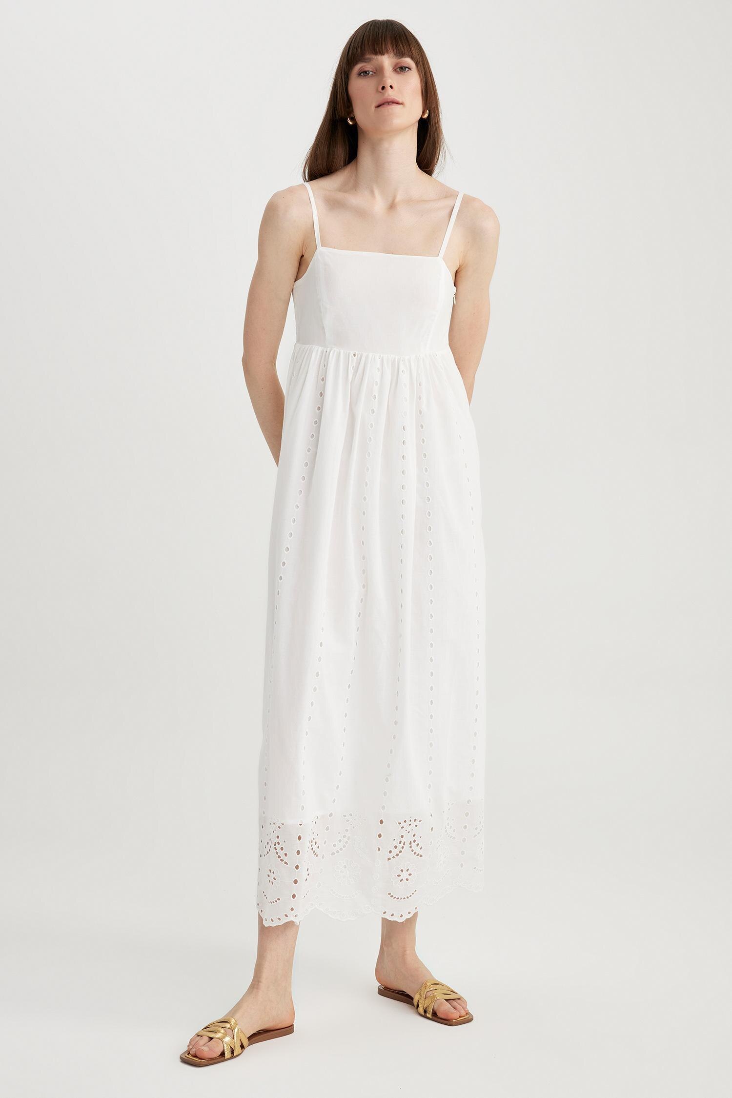Robe Fille Zara Taille 4-5 Ans (110 Cm) Corail Et Blanc Fleuri - Occasion Très Bon état
