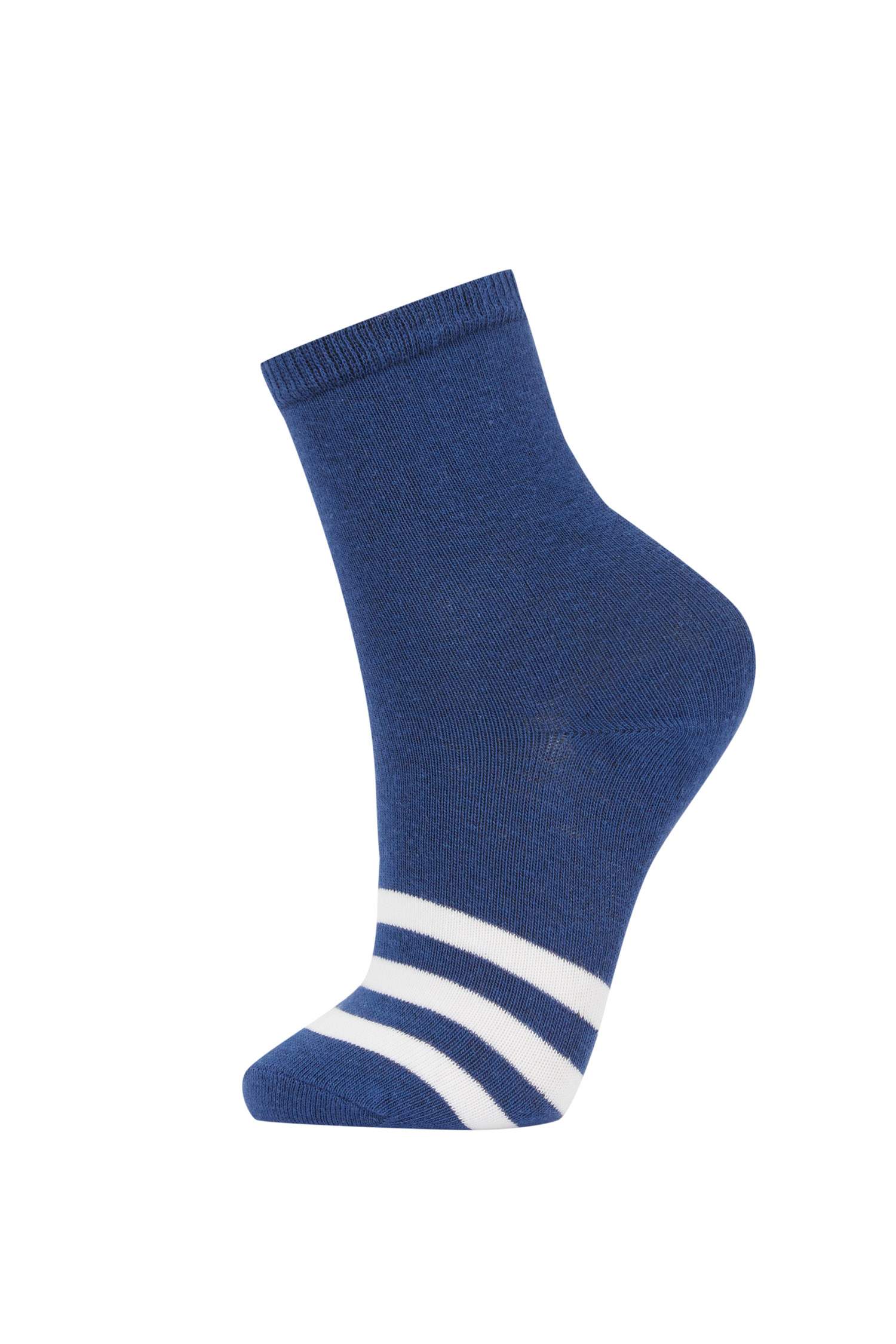 Boys 5 Pack Cotton Long Socks