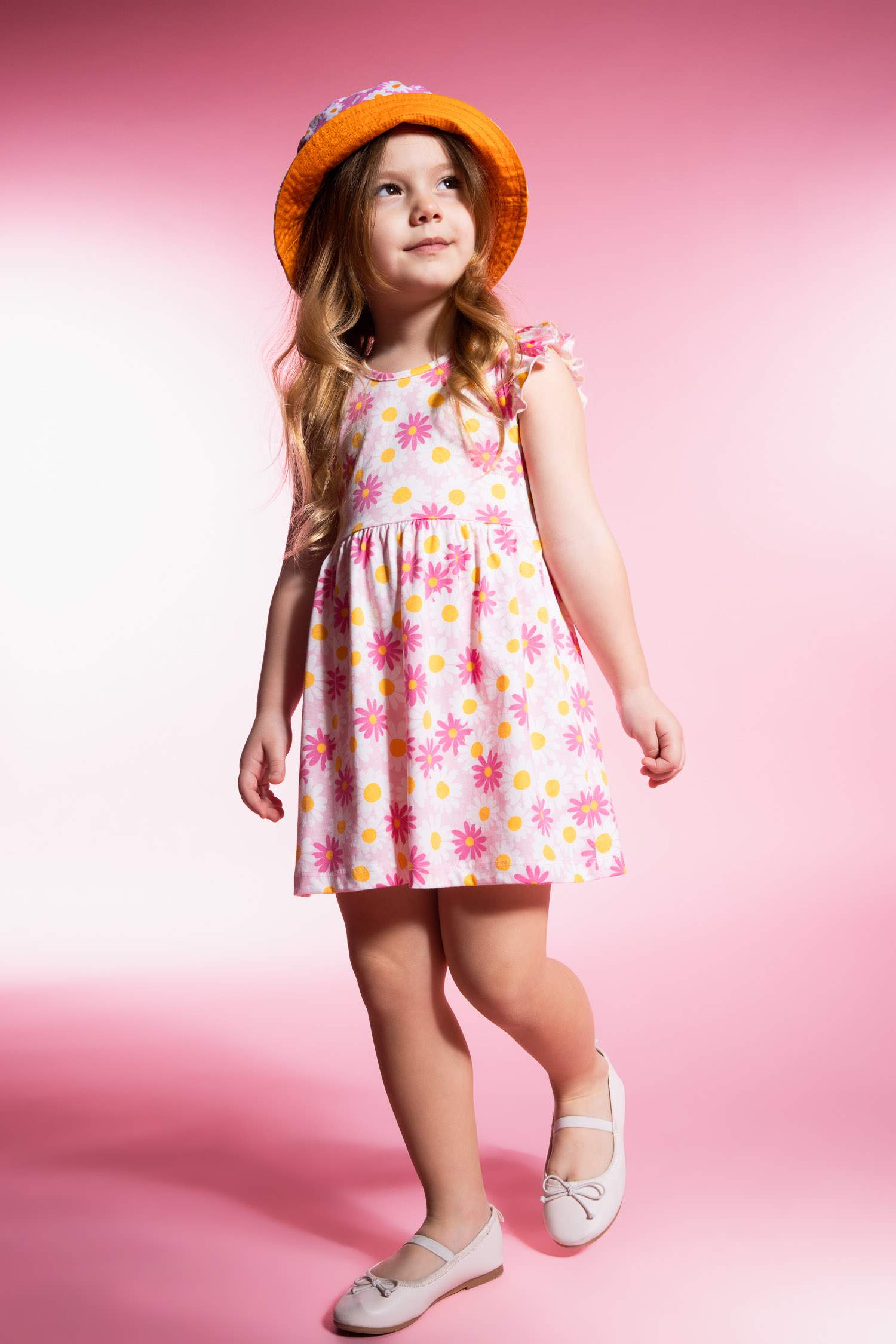 Robe Sans Manches à motifs pour bébé Fille