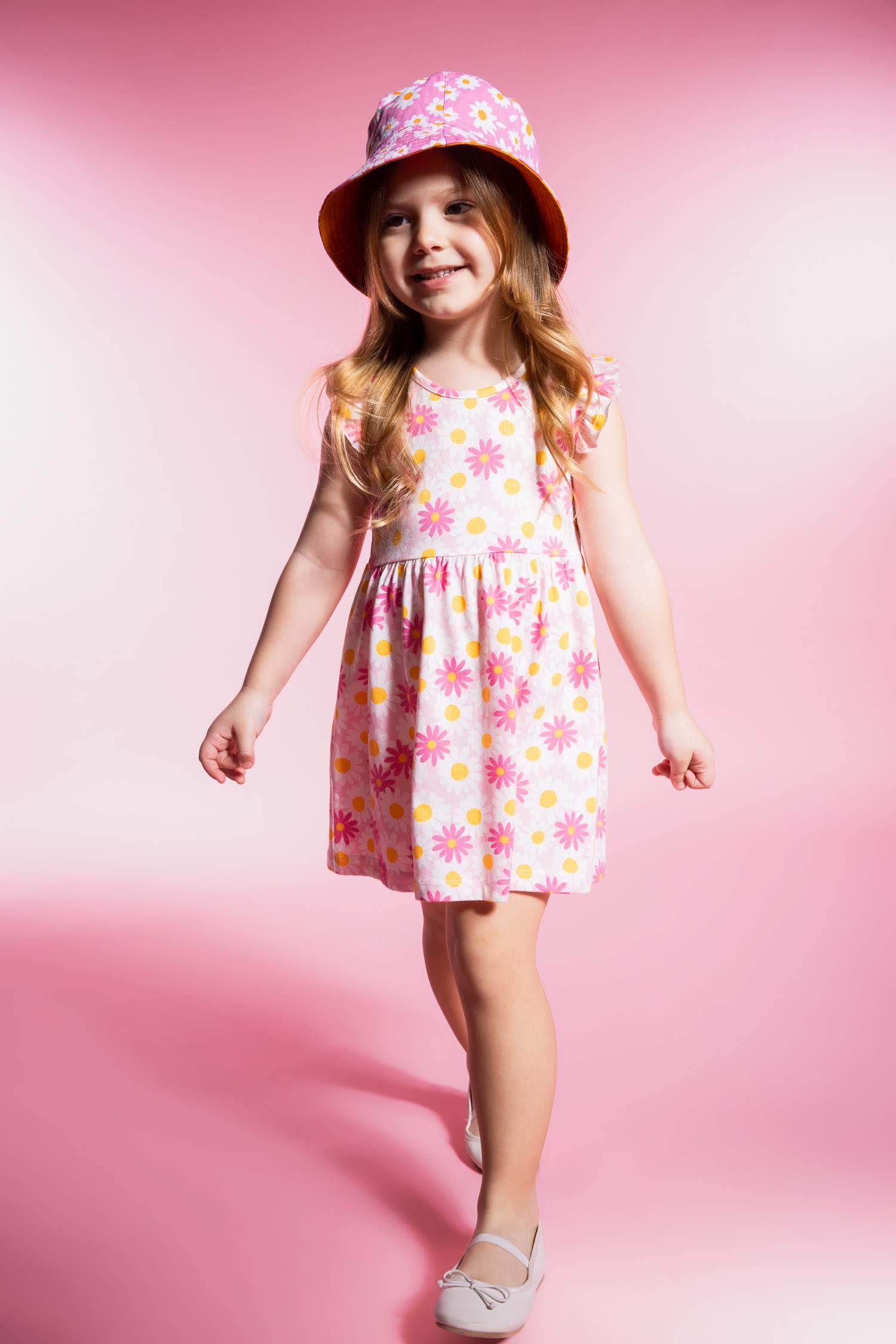 Robe Sans Manches à motifs pour bébé Fille