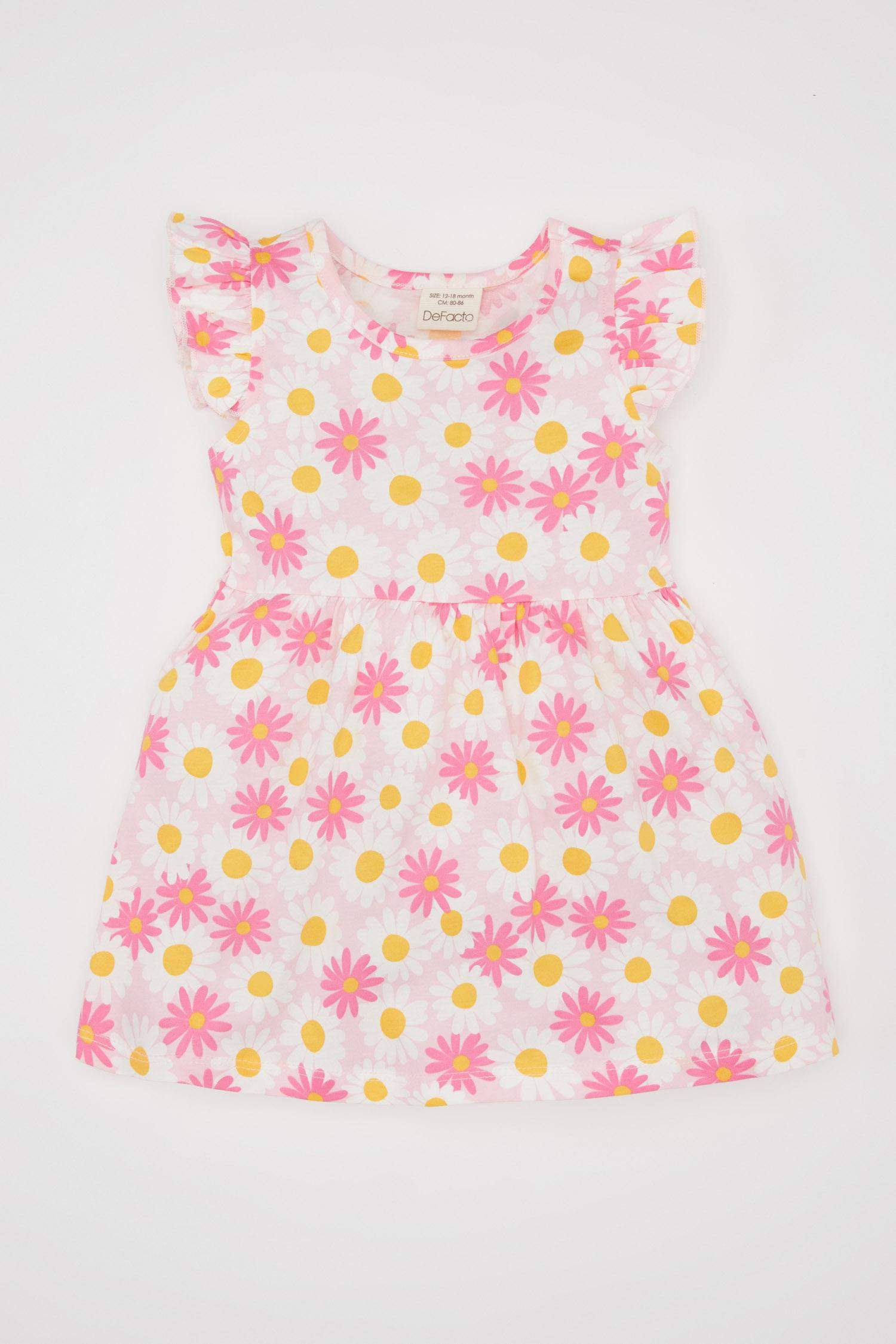 Robe Sans Manches à motifs pour bébé Fille