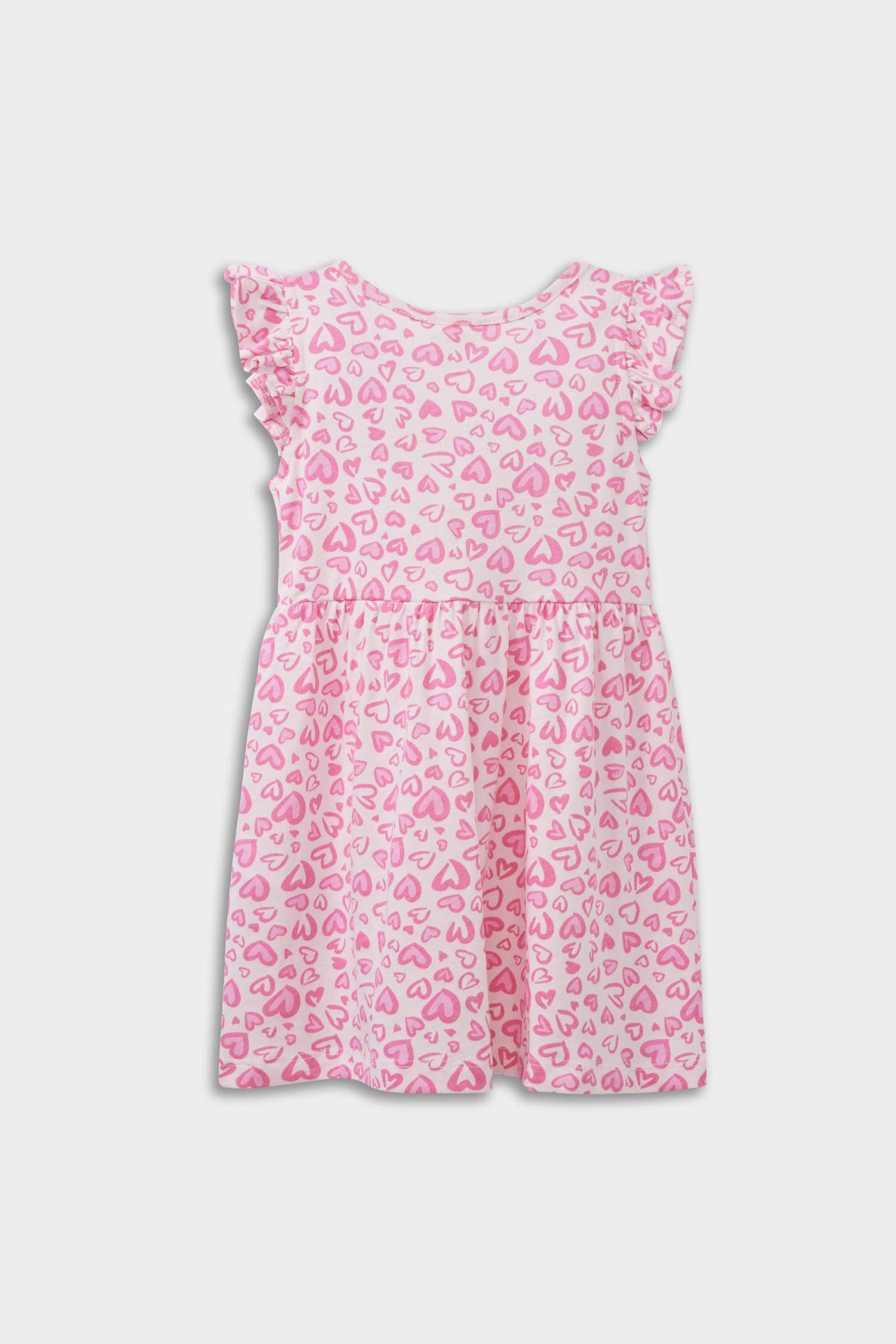 Baby Girl Patterned Short Sleeve Dress