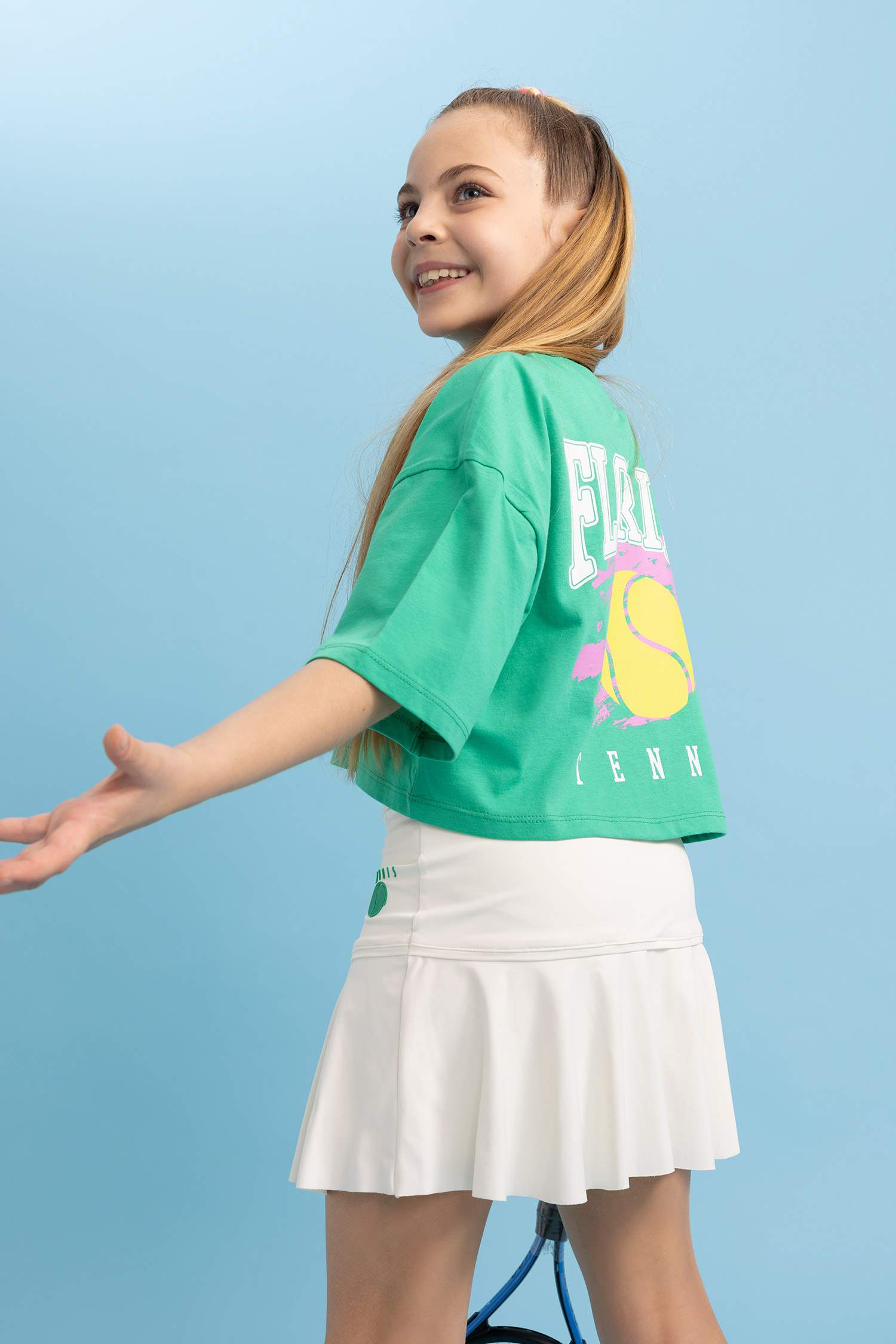 Jupe De Tennis Collants Fille