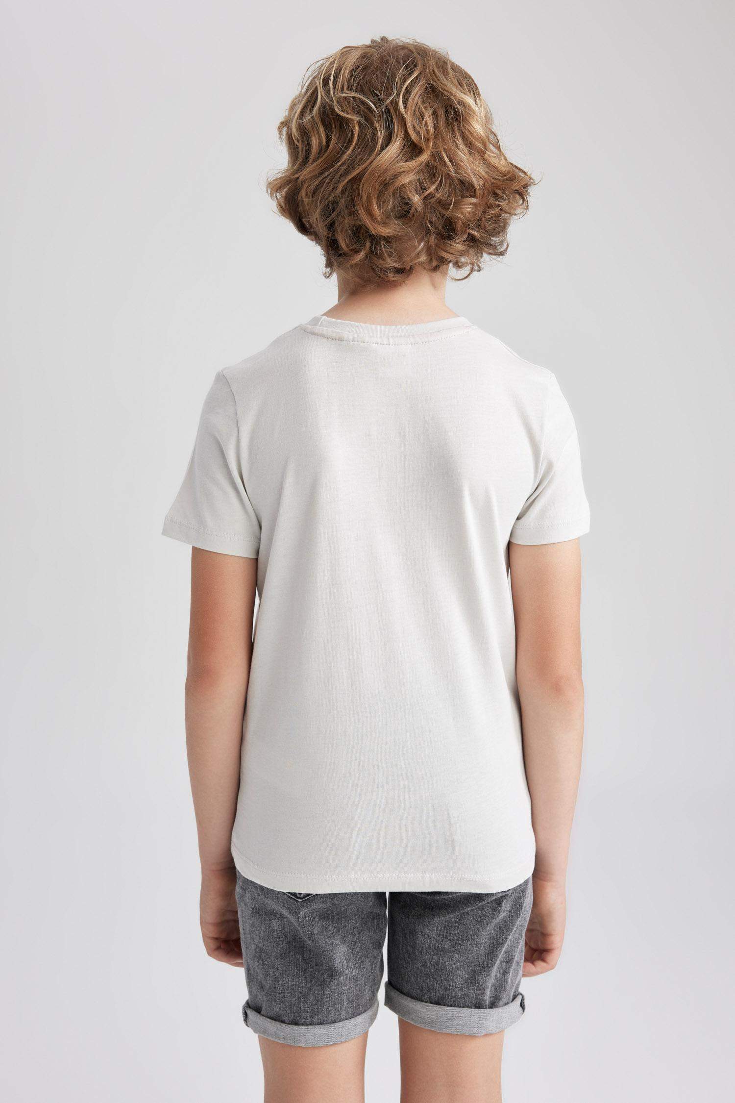 تي شيرت اولادي بقصة عادية من مارفل