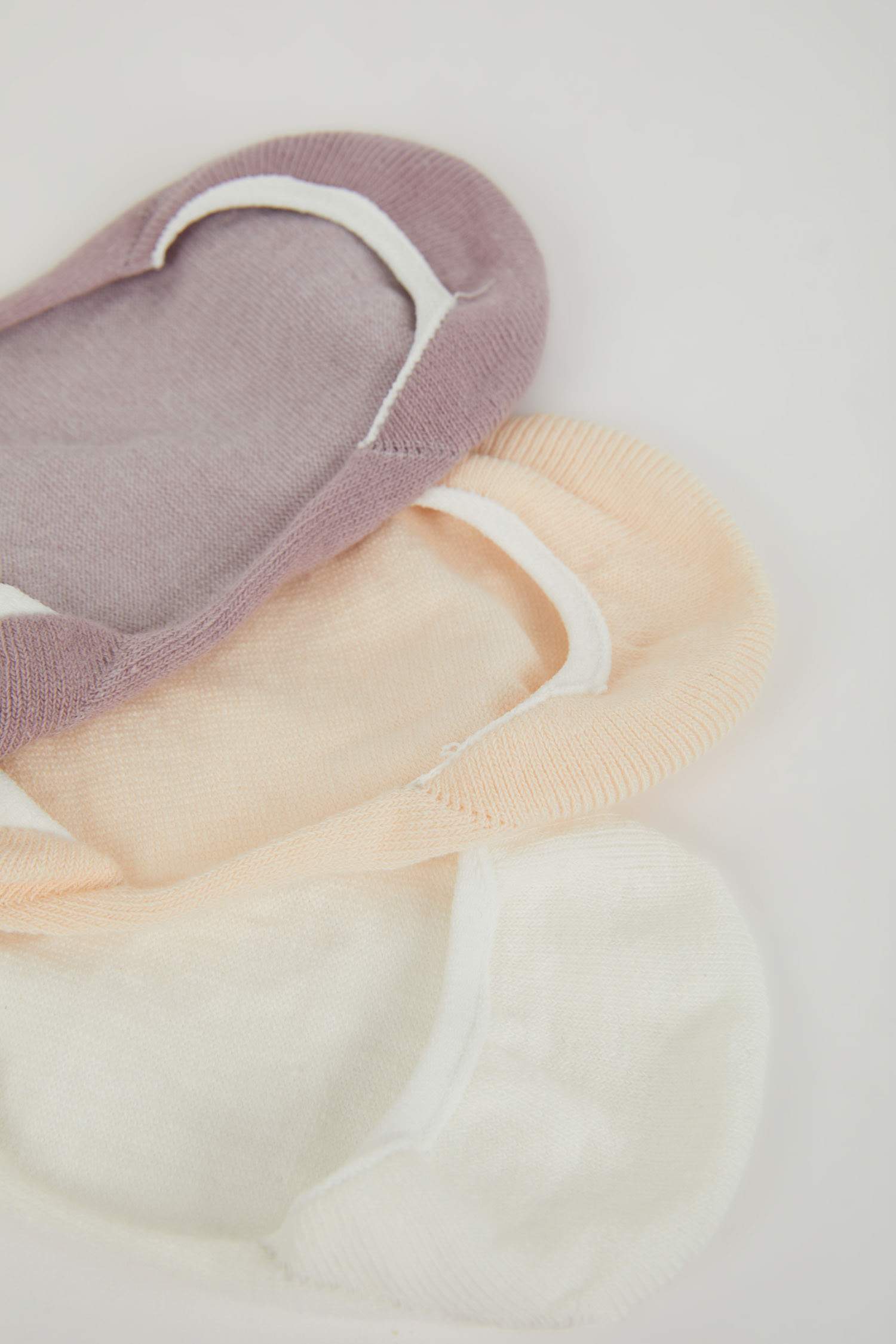 Woman 3 Piece Cotton Ballerina Socks