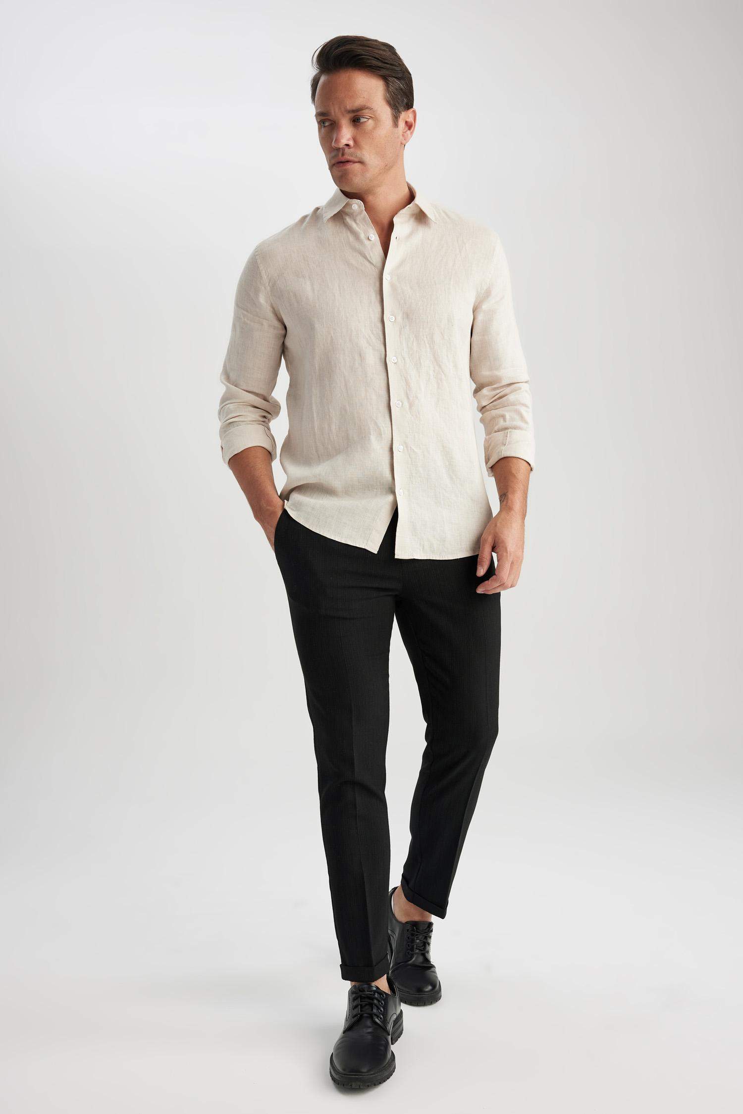 заманауи пішім Ұзын жеңді көйлек