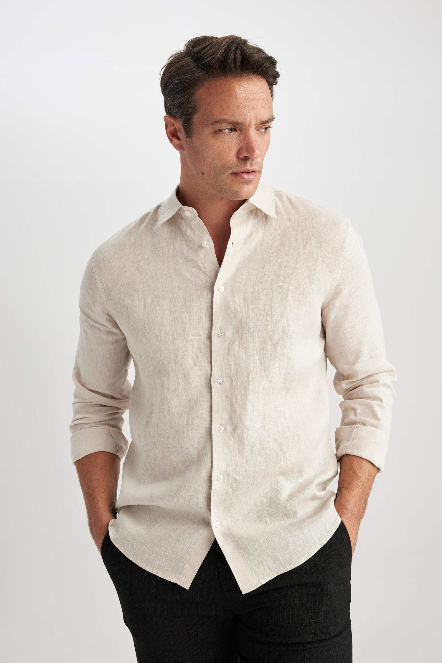 заманауи пішім Ұзын жеңді көйлек