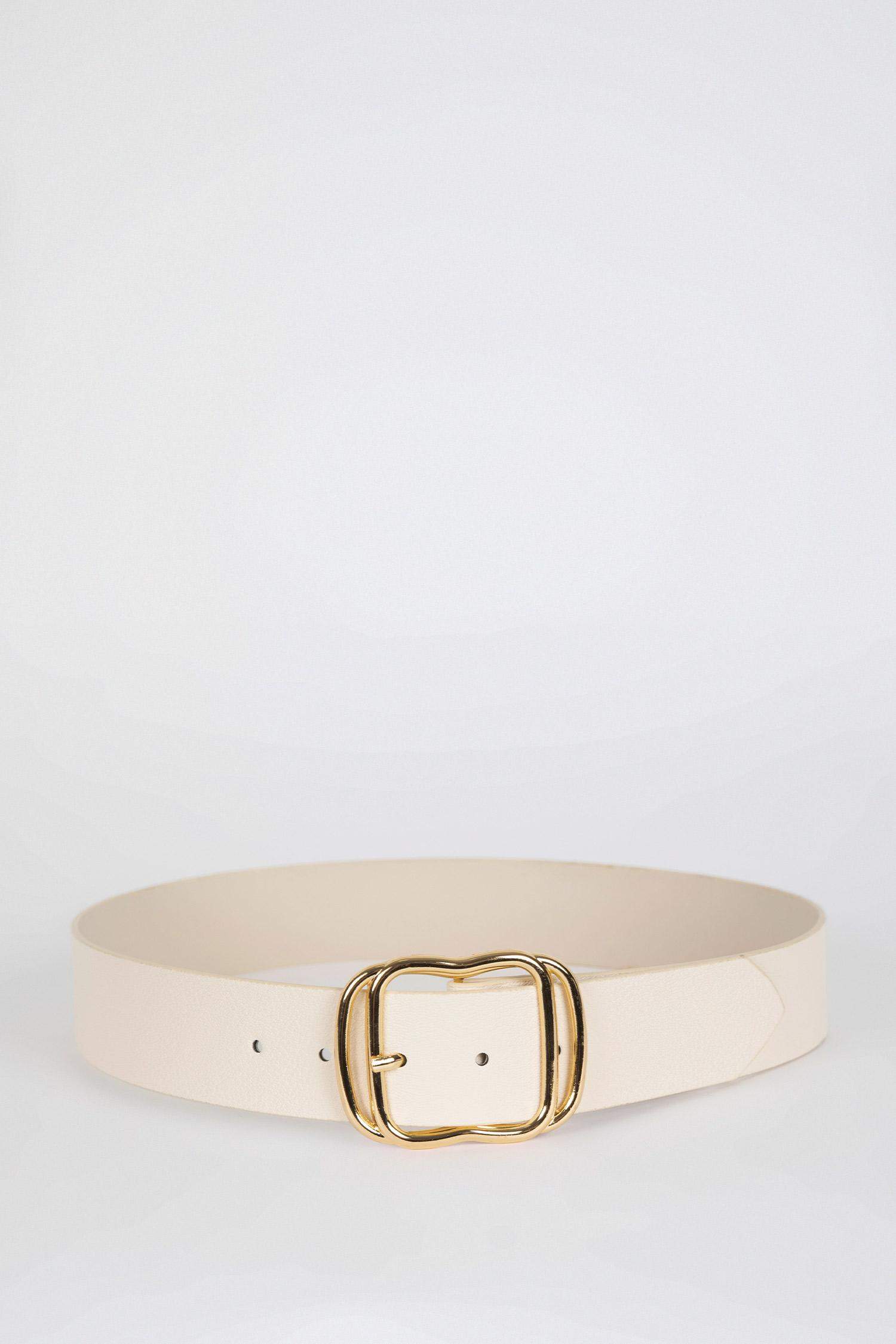 Ceinture En Jean En Similicuir Pour Femme