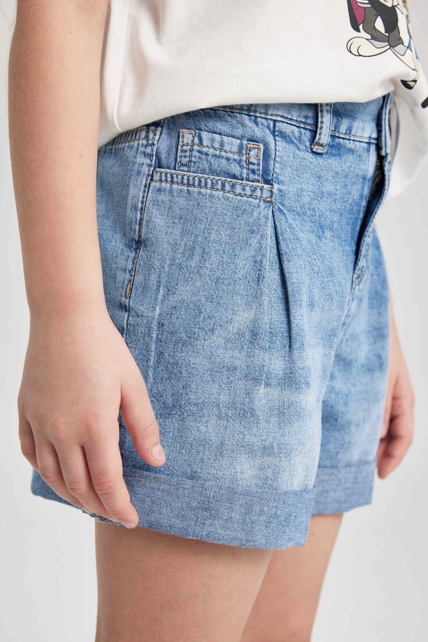 Girl Jean Shorts
