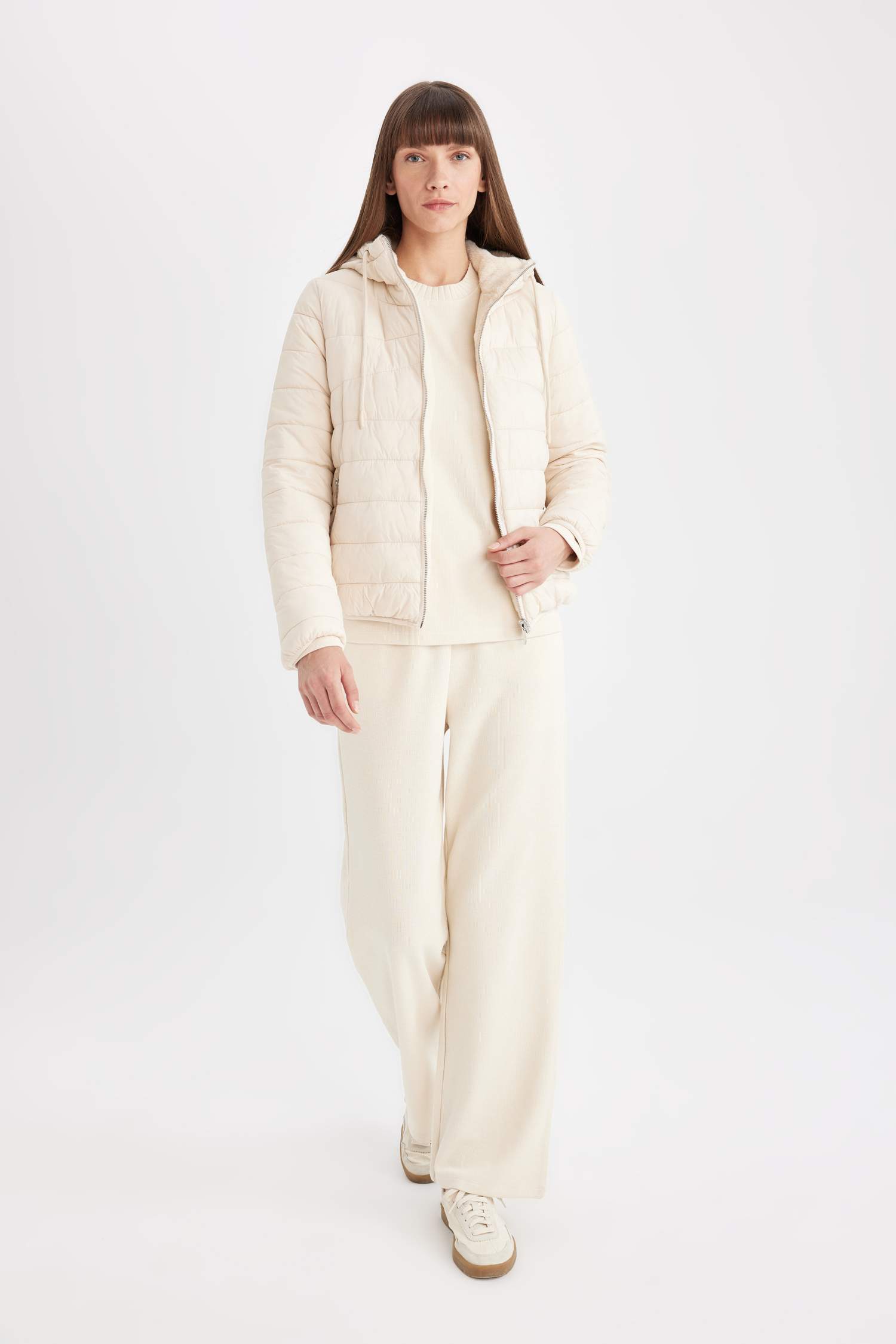 Waterproof Hooded Double-Sided Puffer Jacket